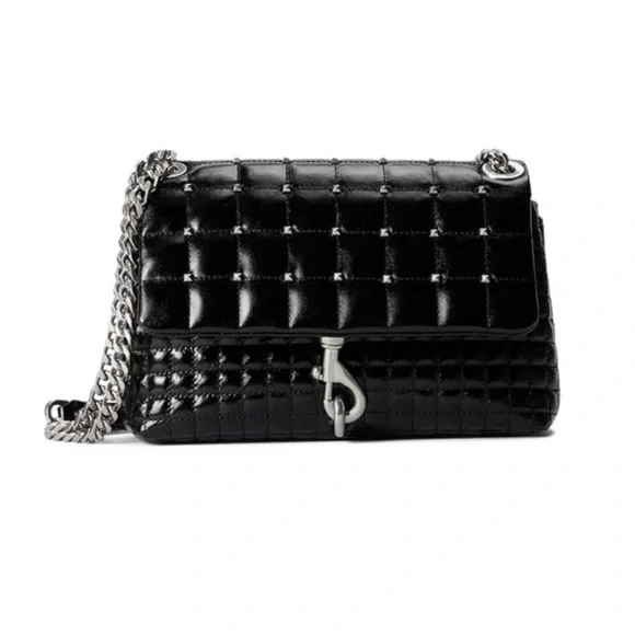 REBECCA MINKOFF EDIE SQUARE CROSSBODY W/ STUDS - Picture 1 of 7